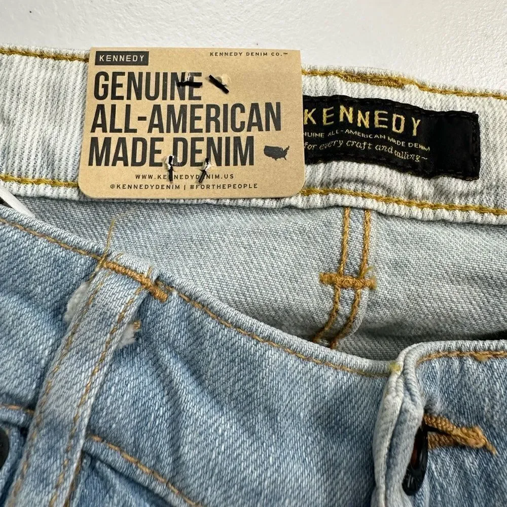 NWT Kennedy Denim Company Z Line Collection Men’s Denim Slim Fit Jeans - Size 34